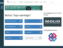 Tablet Screenshot of bips.dk